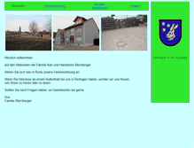 Tablet Screenshot of ferienwohnung-sternberger.de
